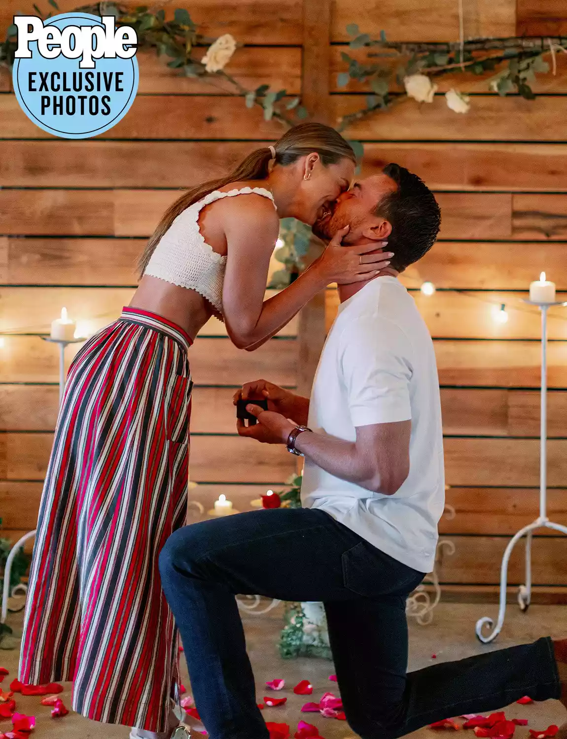 Hannah Brown and Adam Woolard at BOLT FARM Treehouse